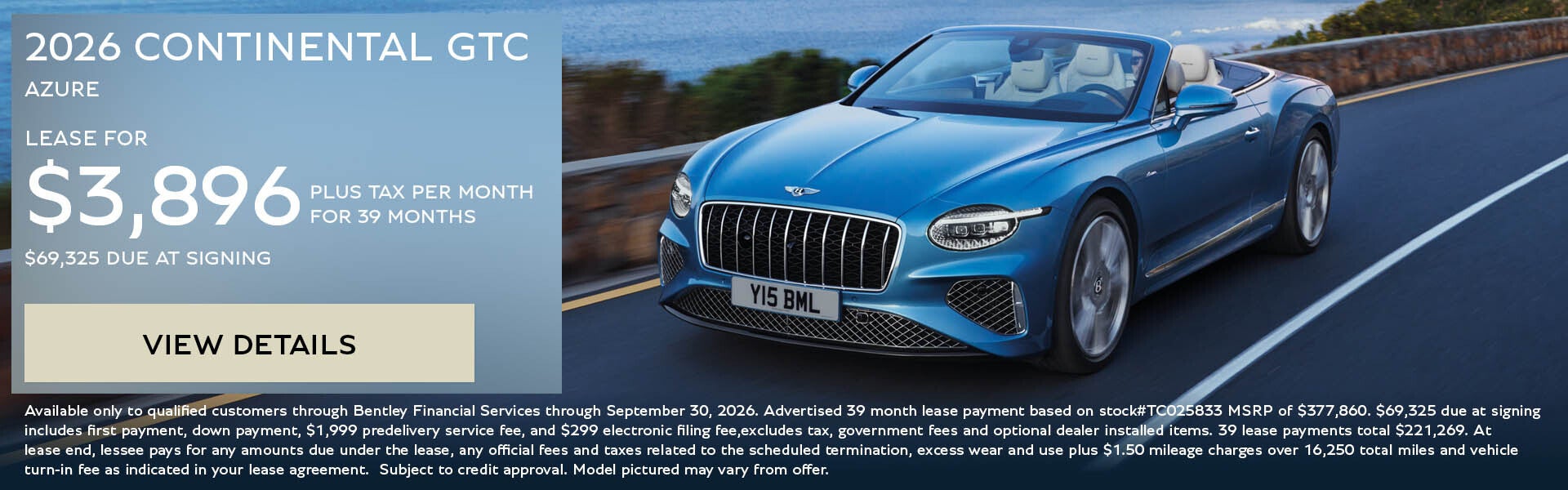 continental gtc azure