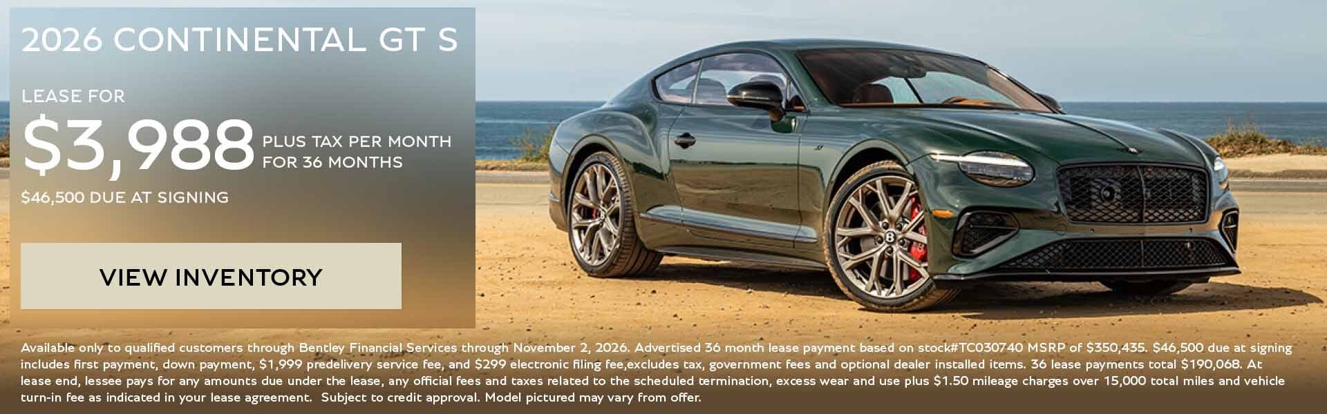 continental gt s