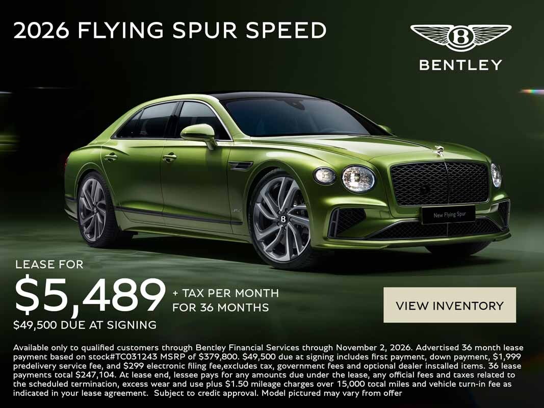 flying spur speed