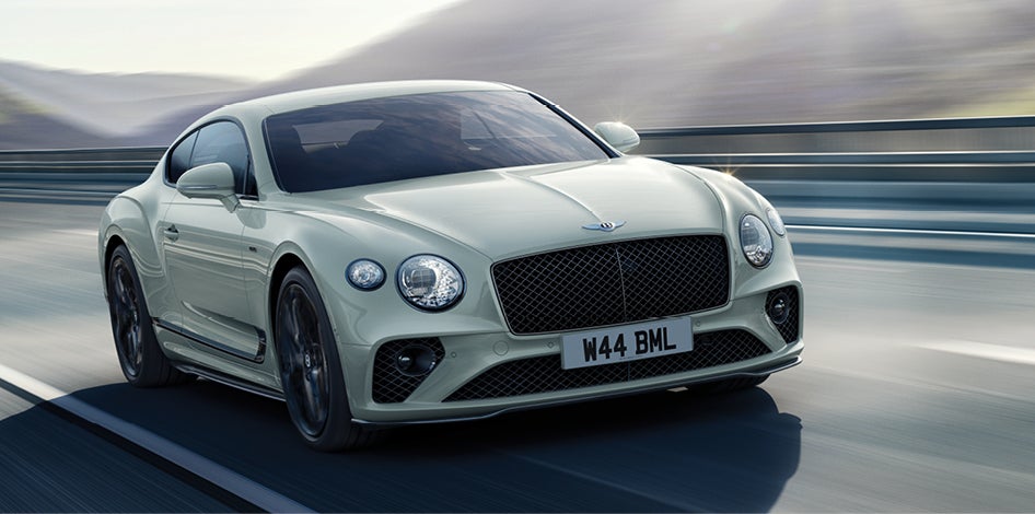 New matrix front grille on the Bentley Continental GT Speed Edition 12
