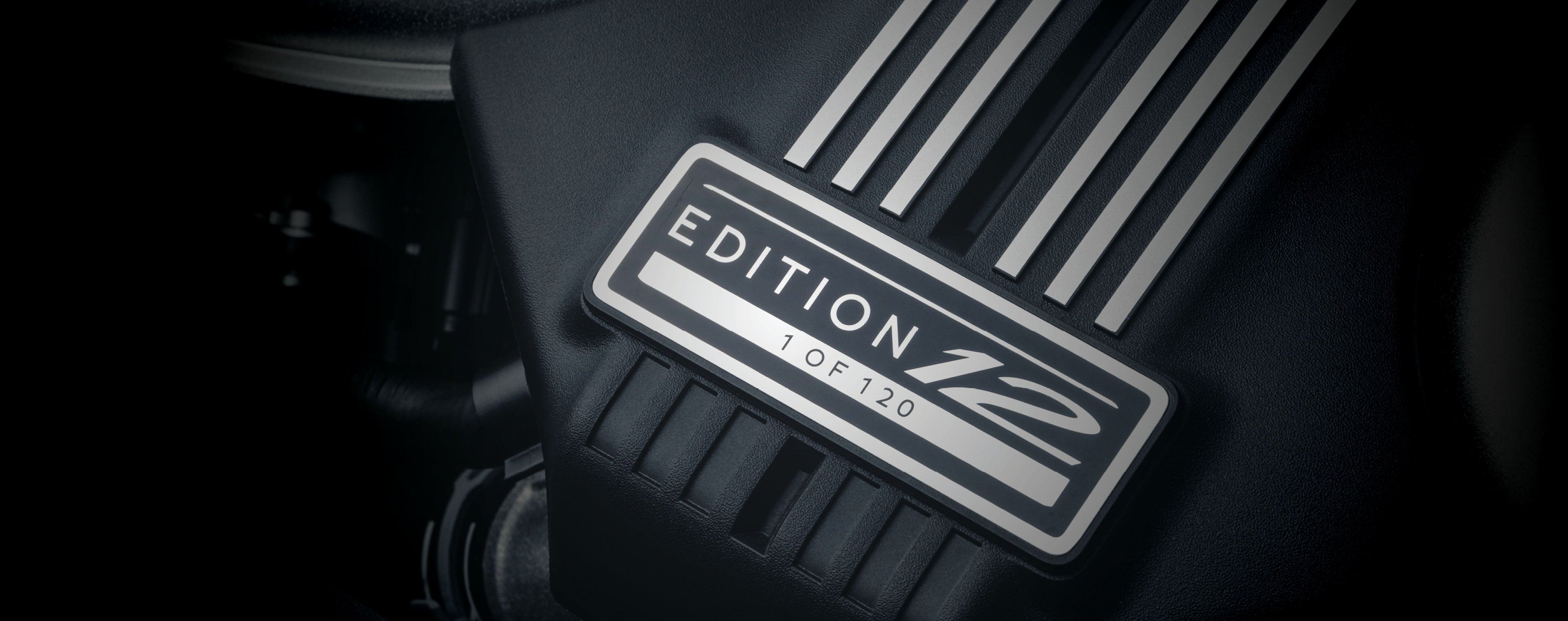 W12 engine with vehicle production number