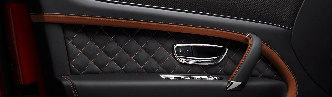 Bentayga interior detail with carbon fibre veneer | Bentley Tampa Bay in Pinellas Park FL