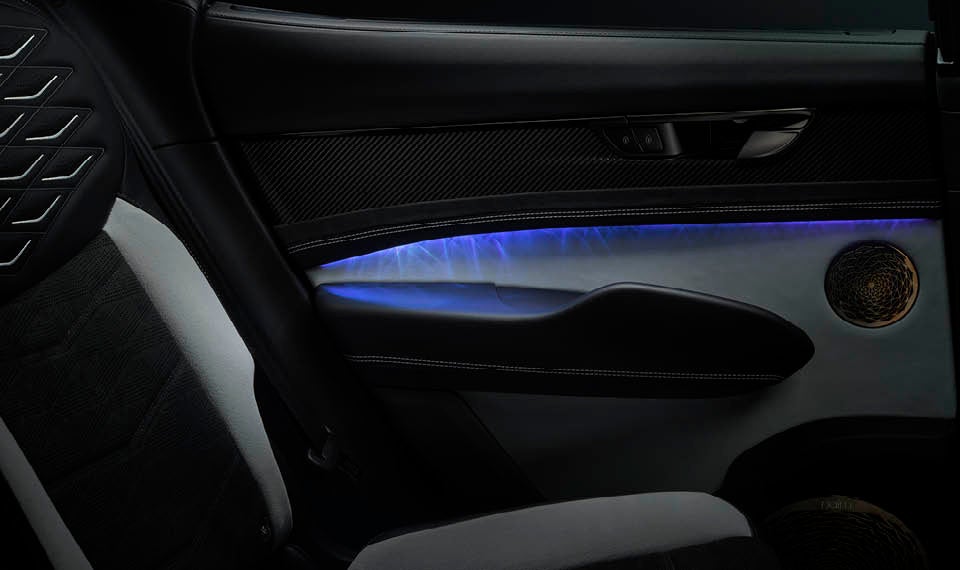 Bentley Torcal interior detail